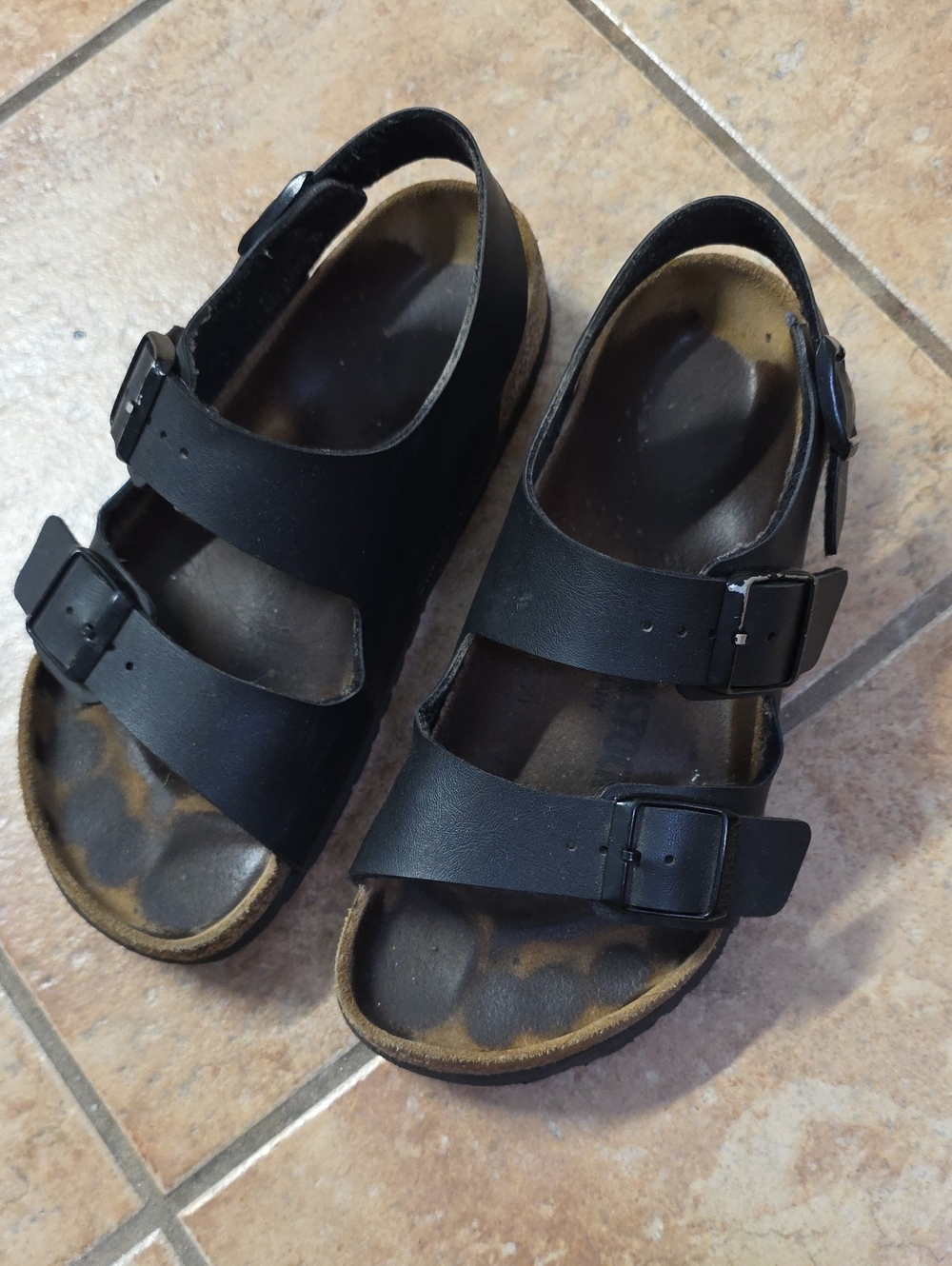 Birkenstock Leather Sandals, Size 36